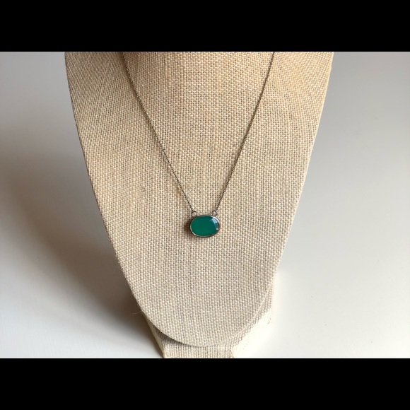 Baroni Jewelry - Baroni | Green Emerald & .925 Silver Necklace